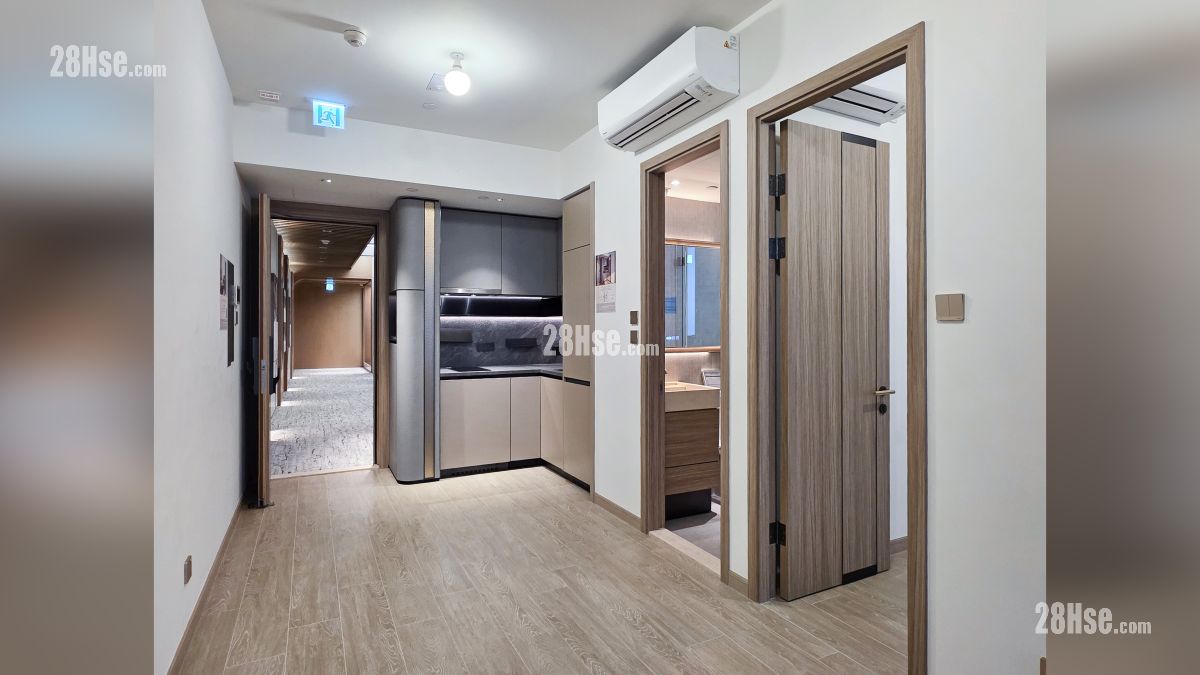 瑜意 示範單位 從客廳部分觀看