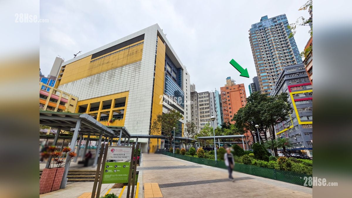 映居 附近設施 大角咀體育館, 距離項目約 190 米