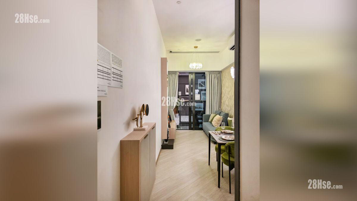 映居 示範單位 從入口部分觀看