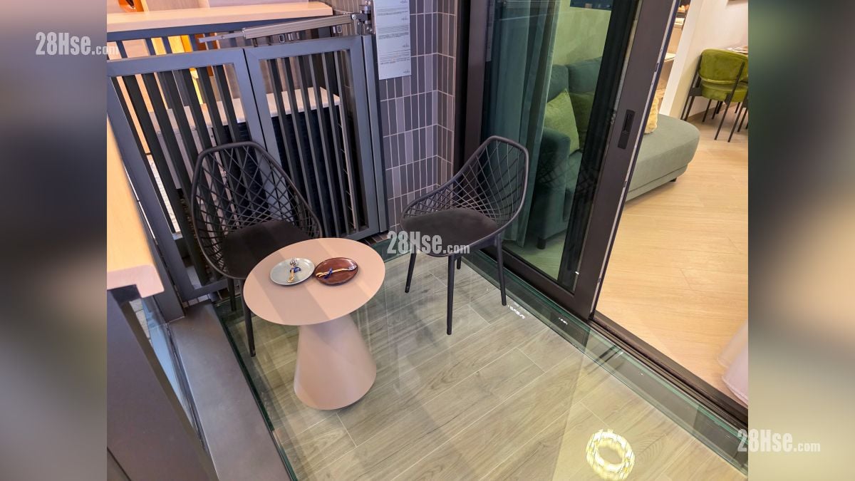 映居 示範單位 露台部分