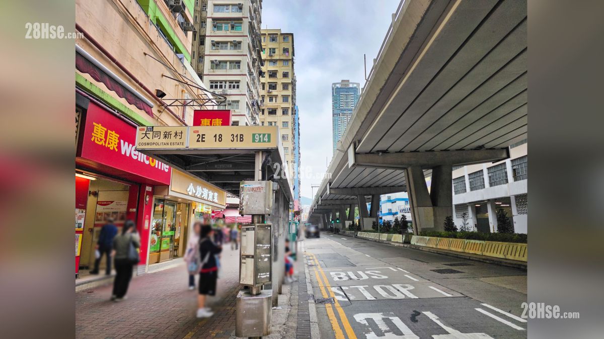 映居 交通配套 大角咀道設有巴士站