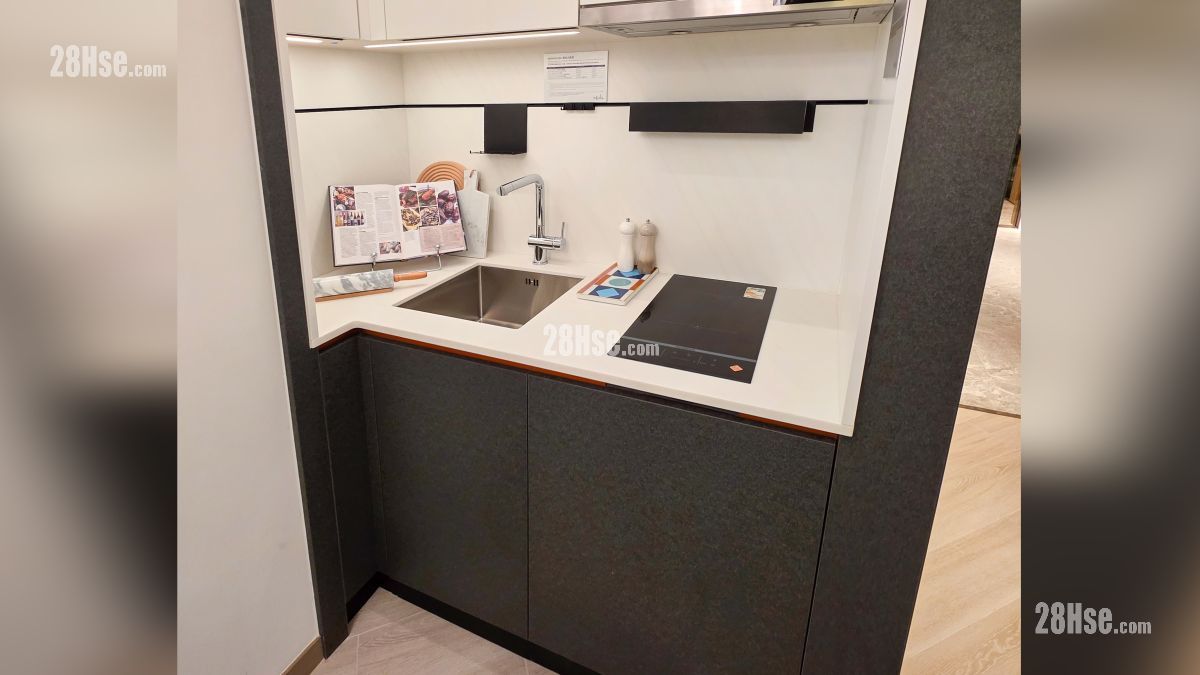 映居 示範單位 開放式廚房部分