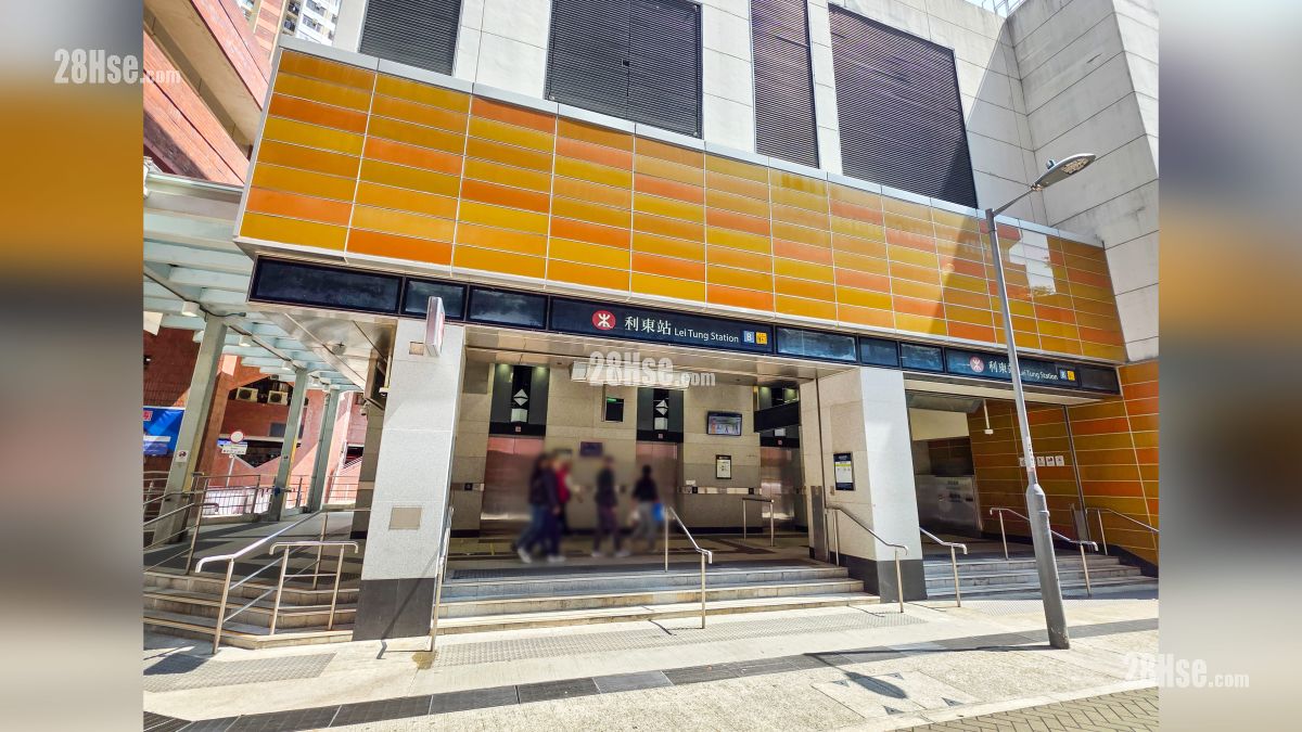 璟南 交通配套 利东港铁站 B 出口, 距离项目约 900 米