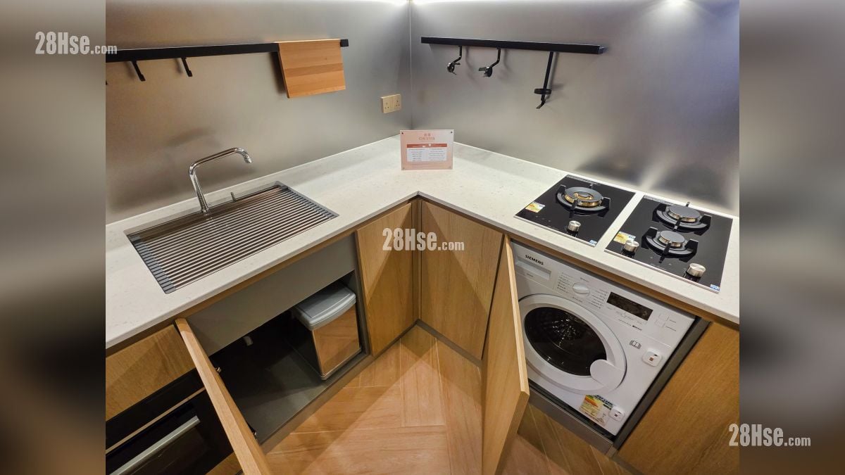 首匯 示範單位 開放式廚房部分