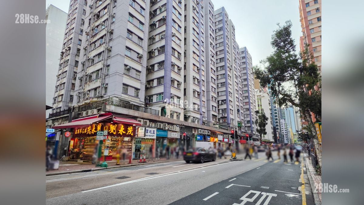 首匯 鄰近商場或食肆 德民街近黃埔一帶設有各式食肆商舖