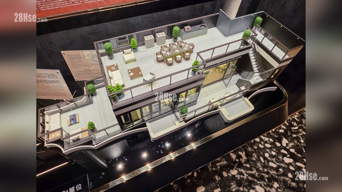 首匯 示範單位 29 樓 A 單位模型部分