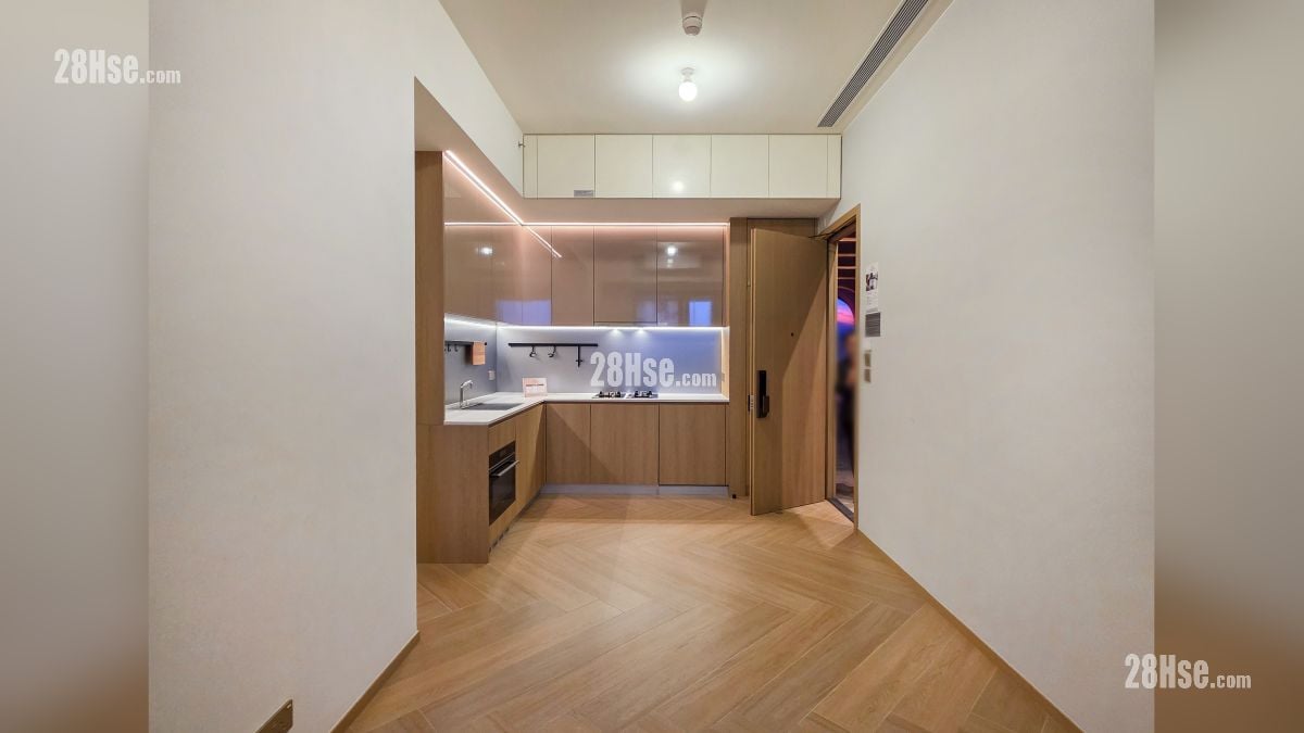 首匯 示範單位 項目 23 樓 A 單位平面圖 (600平方尺) (無改動示範單位)