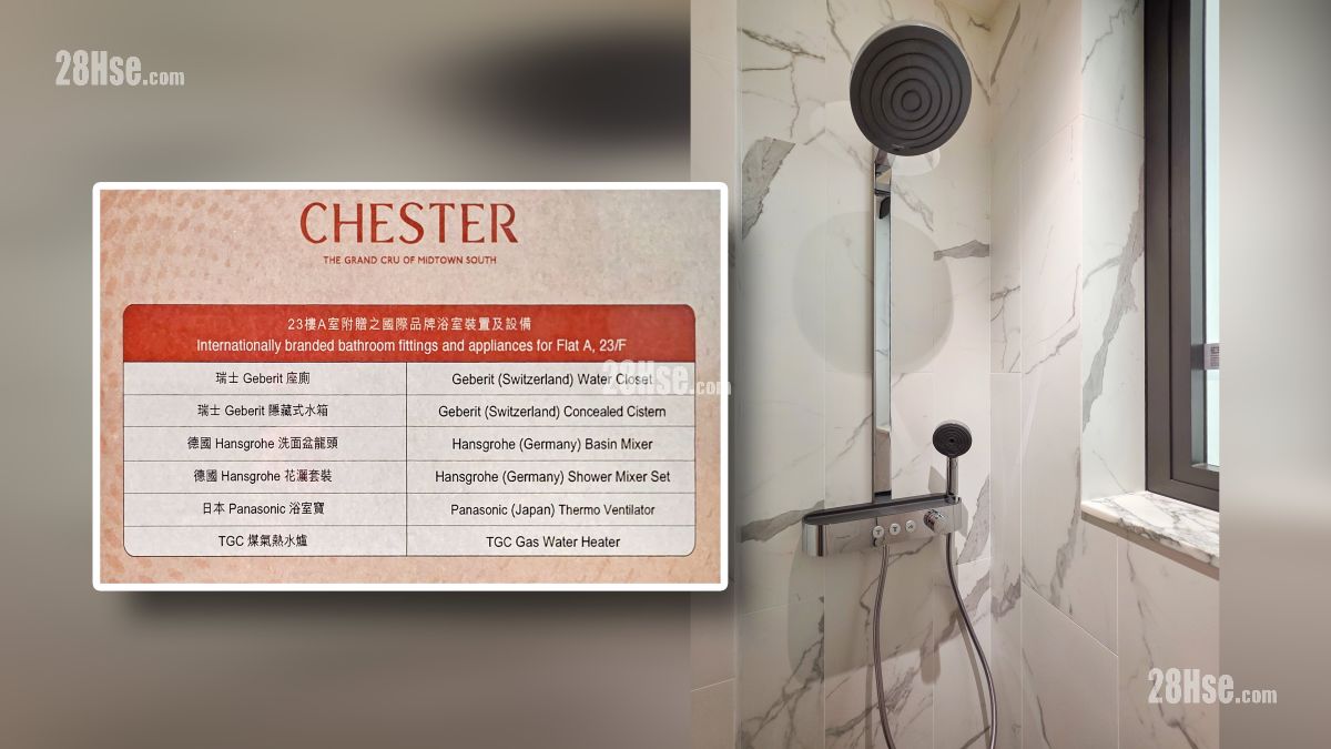 首匯 示範單位 浴室部分