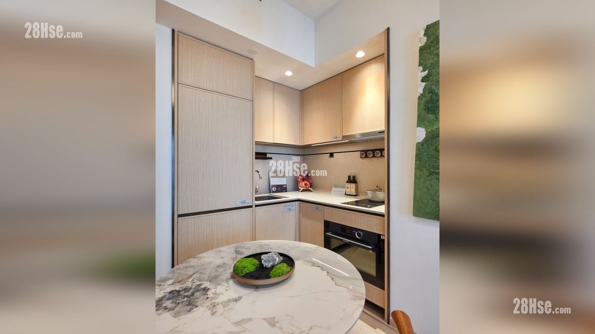 荟淳 示范单位 饭厅与开放式厨房部分