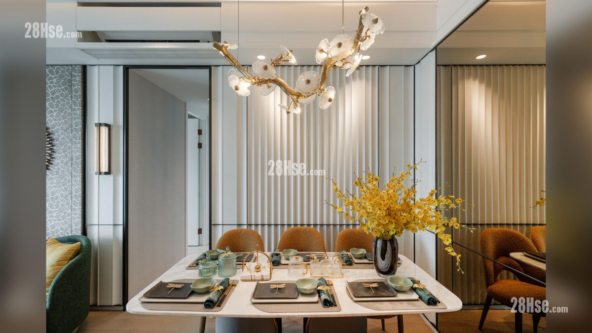 维港湾畔 2B期 示范单位 饭厅部分