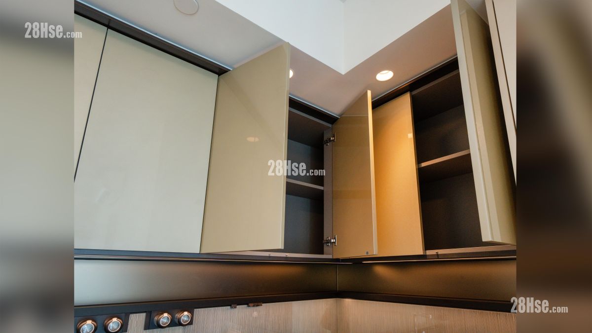 维港湾畔 2B期 示范单位 开放式厨房部分