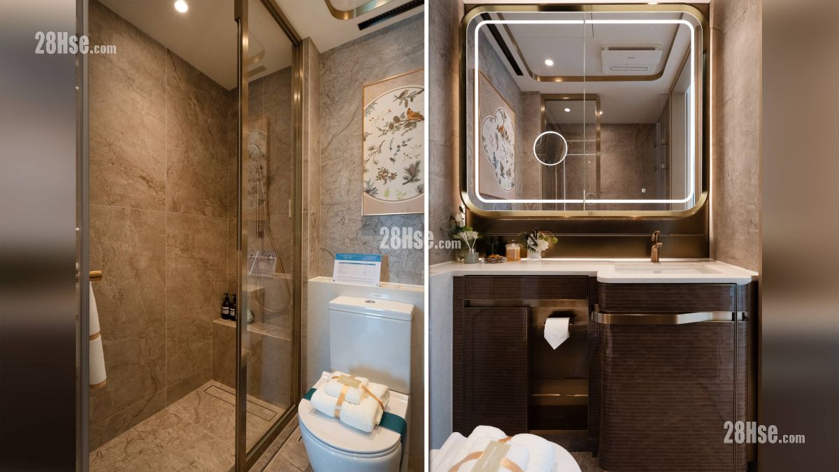 维港湾畔 2B期 示范单位 浴室部分