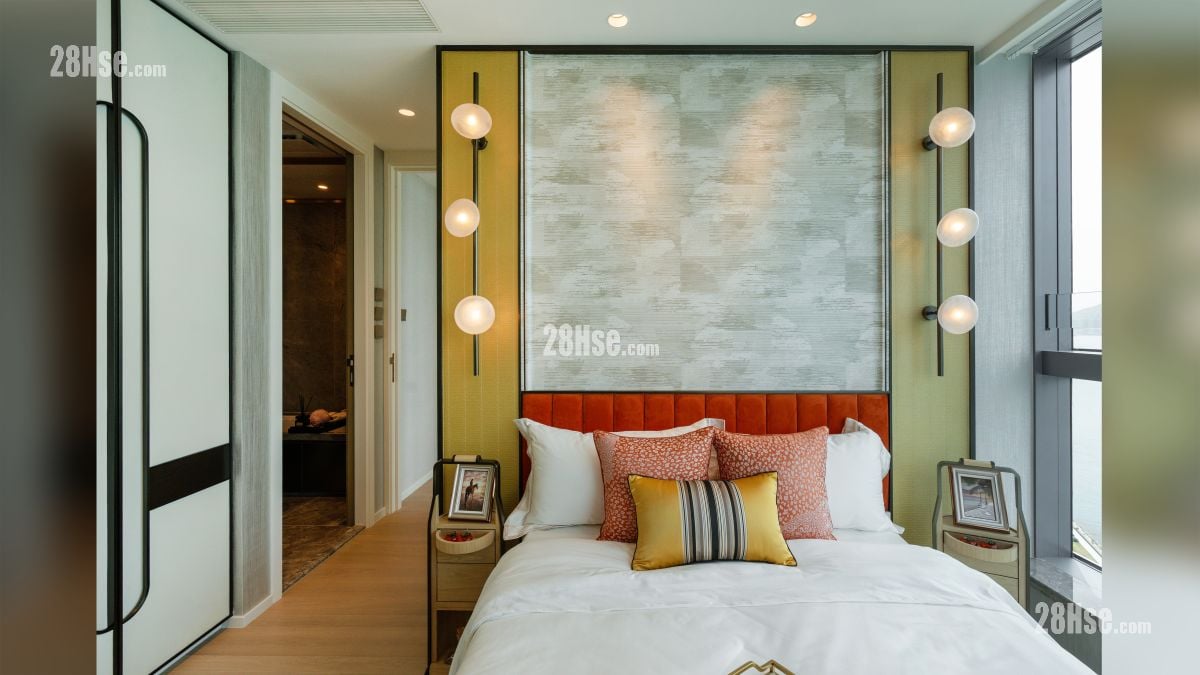 维港湾畔 2B期 示范单位 主人睡房部分