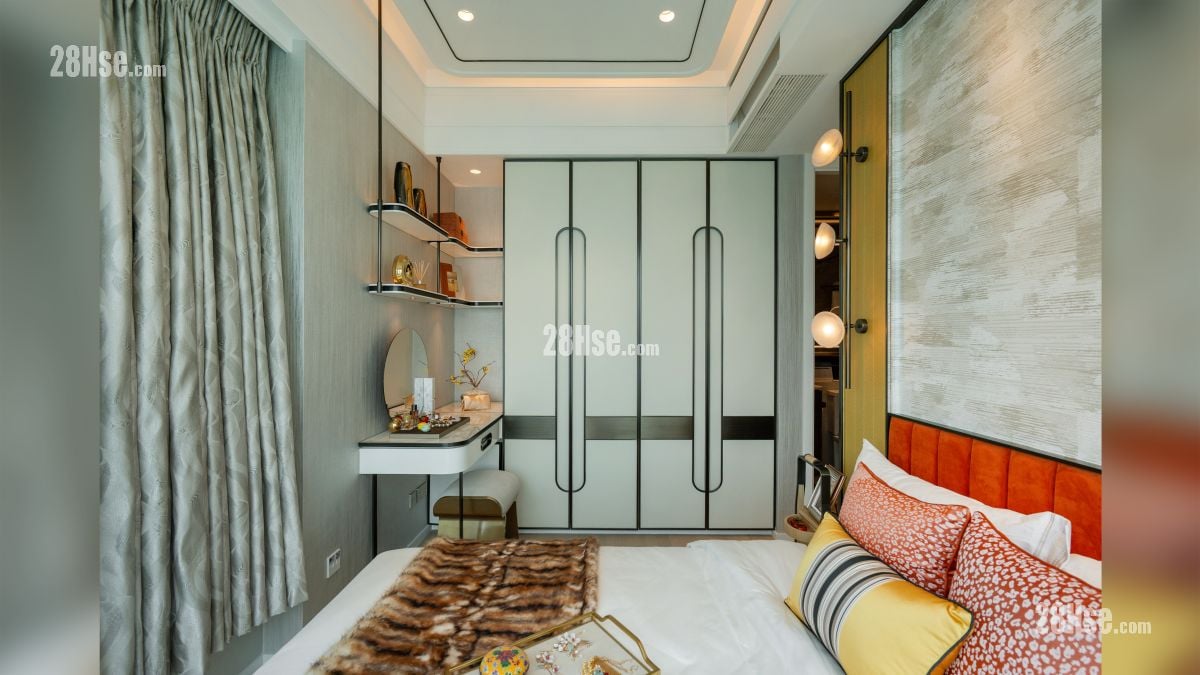 维港湾畔 2B期 示范单位 主人睡房部分