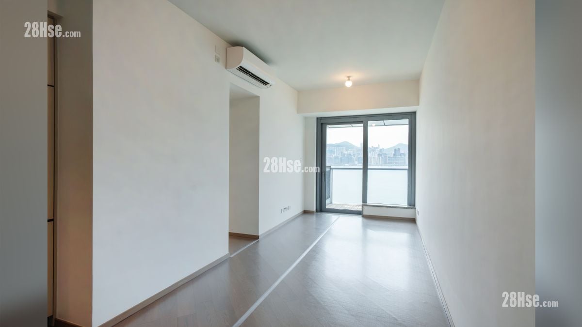 维港湾畔 2B期 示范单位 从饭厅部分观看