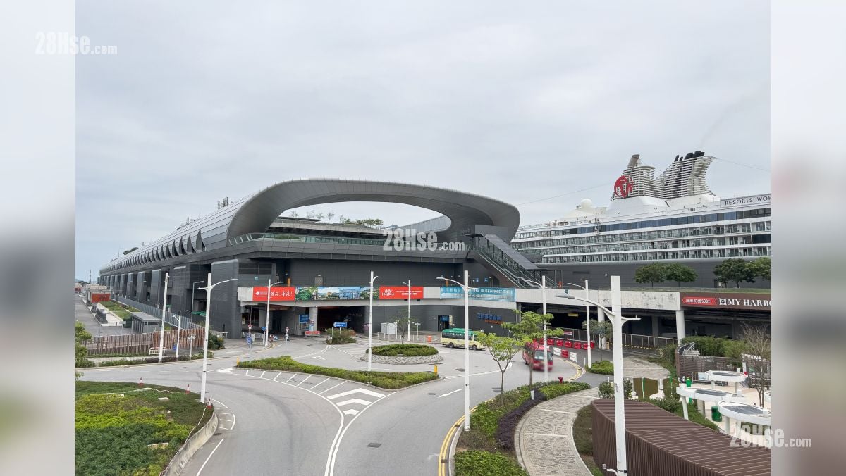 维港湾畔 2B期 交通配套 启德邮轮码头, 位于承丰道尾段