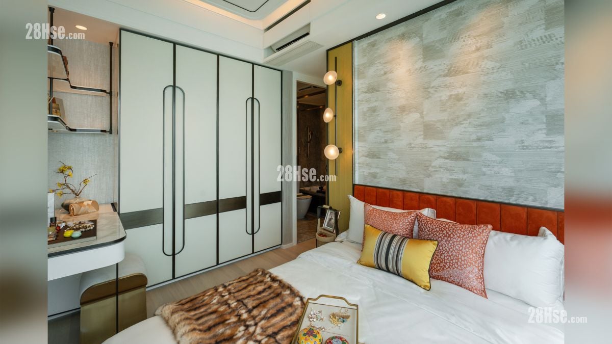 维港湾畔 2B期 示范单位 主人睡房部分