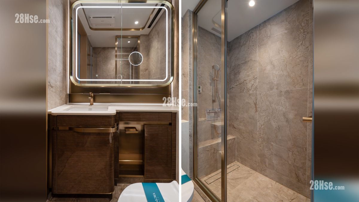 维港湾畔 2B期 示范单位 浴室部分