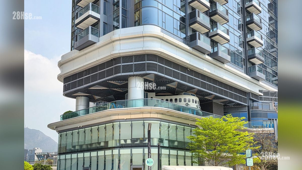 维港湾畔 2B期 主题大厦 项目低层近观