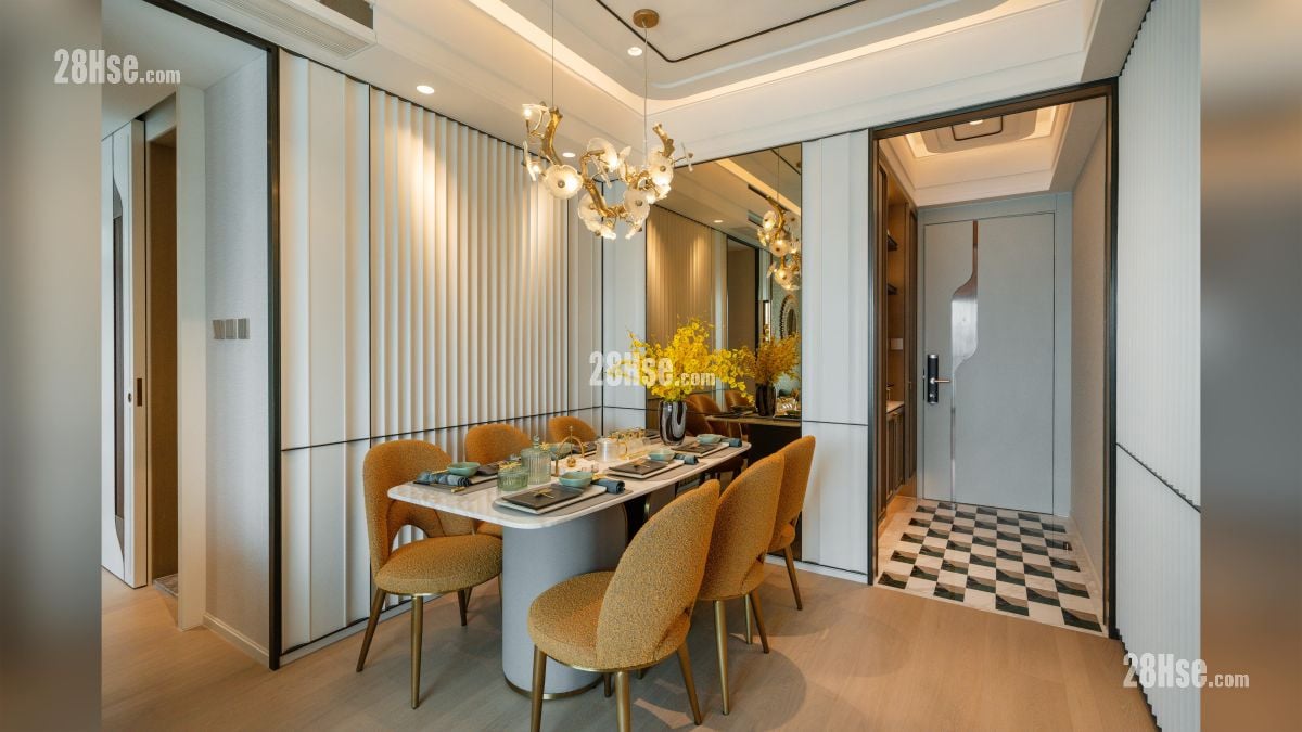 维港湾畔 2B期 示范单位 饭厅部分