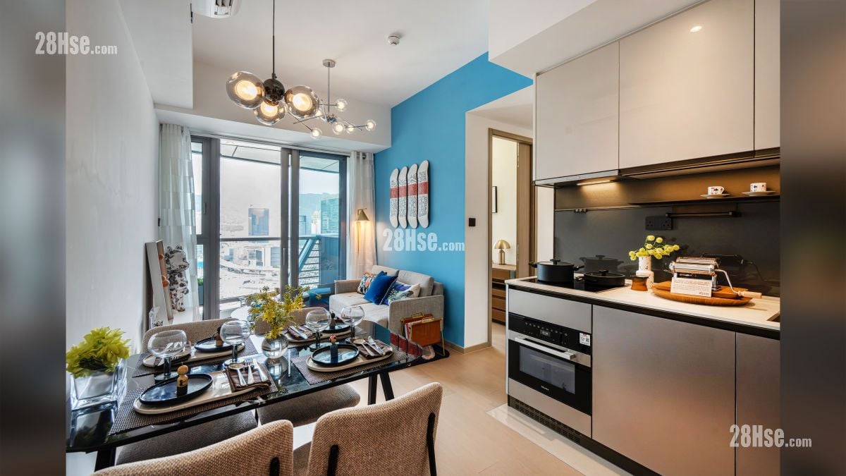 啟德海灣 2 示範單位 項目 1C 座 28 樓 E 單位 (499平方尺)