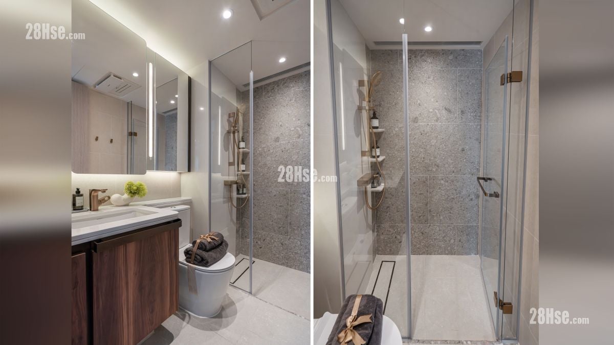 啟德海灣 2 示範單位 浴室部分