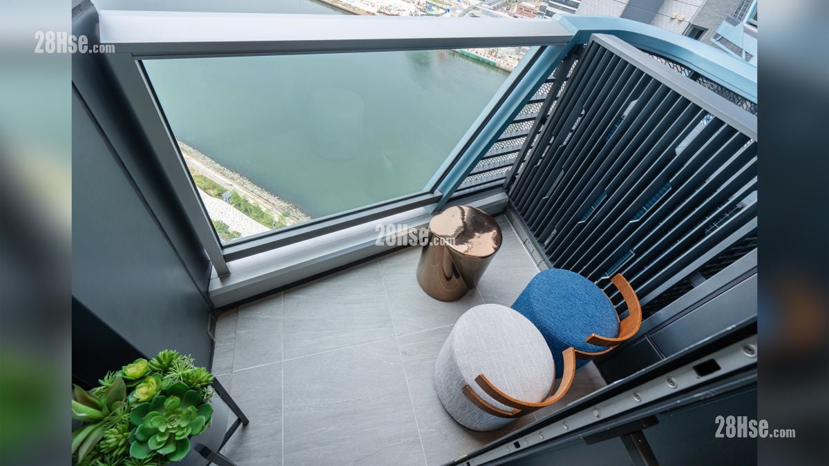 啟德海灣 2 示範單位 露台部分