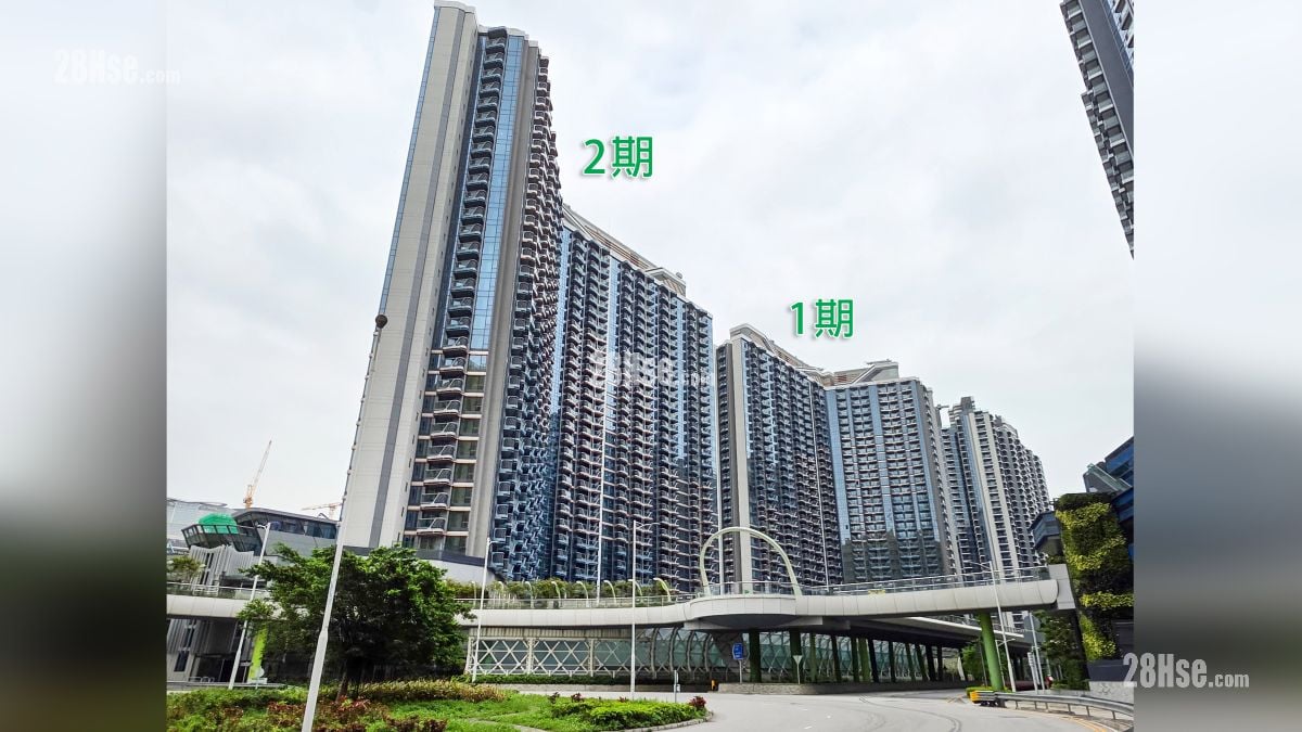 啟德海灣 2 屋苑其他期數 項目 1, 2 期位置 (從承豐道觀看)