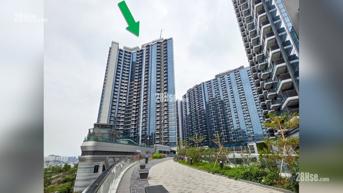 啟德海灣 2 屋苑設施環境 項目 (綠色箭嘴部分) 外的啟德空中花園路段