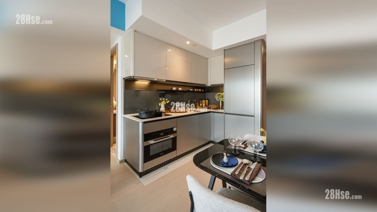 啟德海灣 2 示範單位 開放式廚房部分