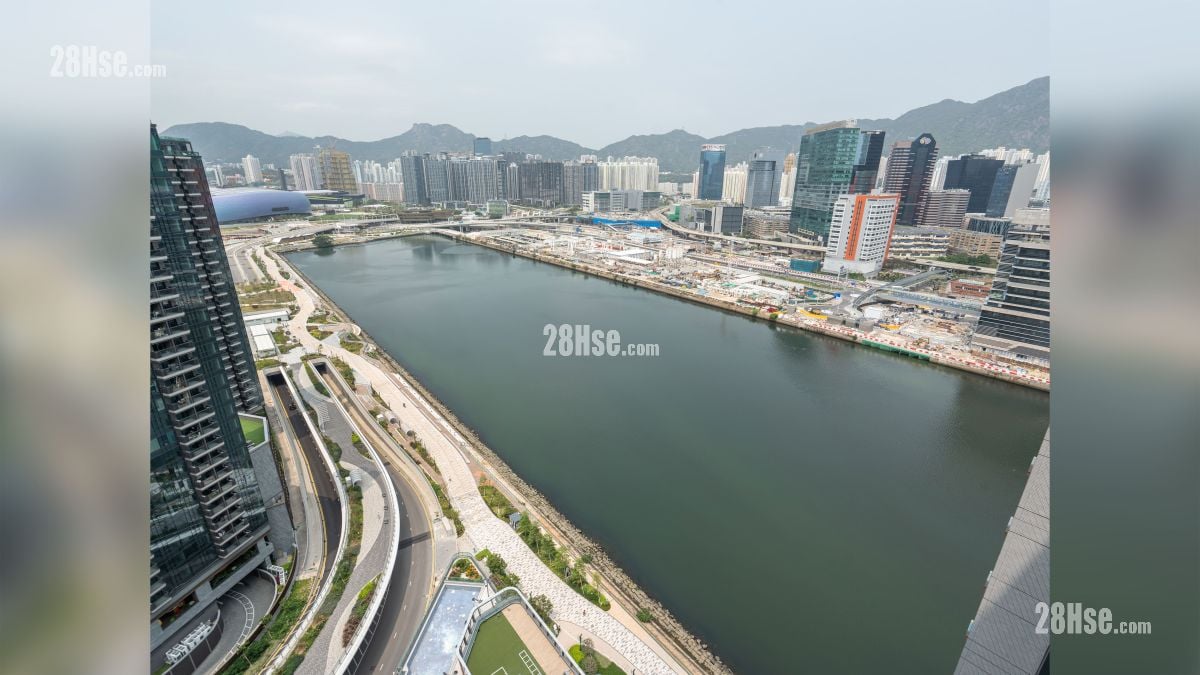 啟德海灣 2 示範單位 露台外景觀