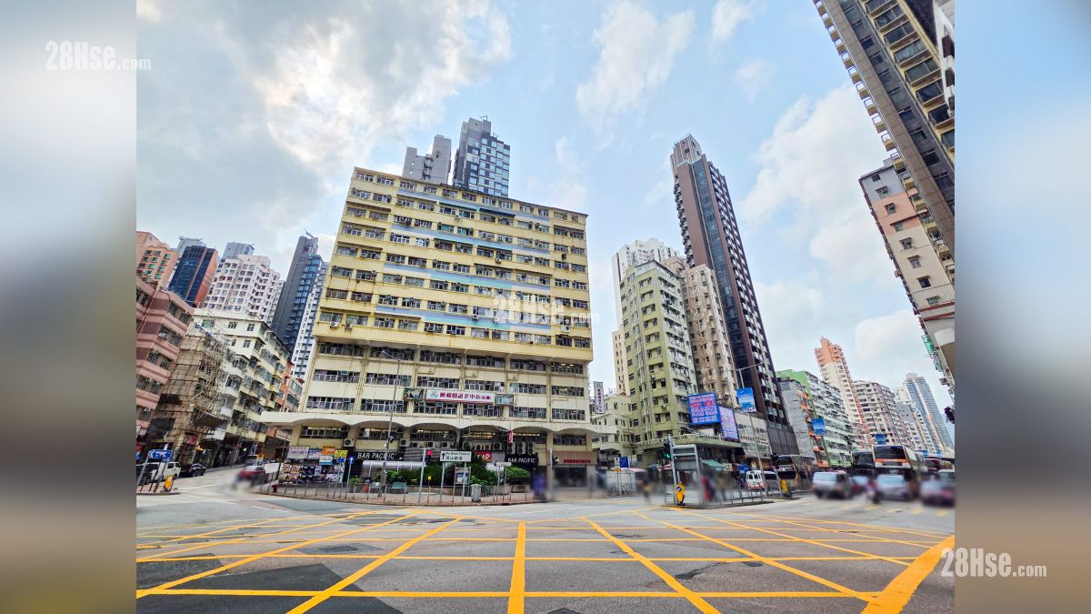 首岸 第一期 附近街道 项目附近的马头围道, 车流量较多