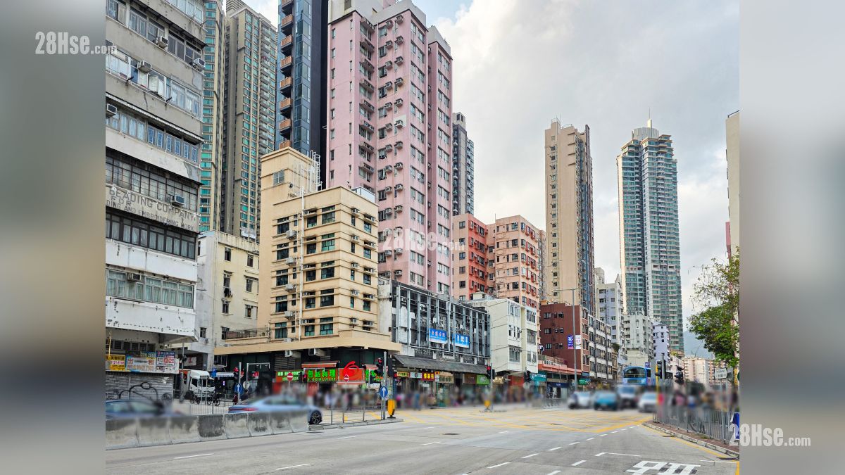 首岸 第一期 邻近商场或食肆 马头围道一带有食肆商铺