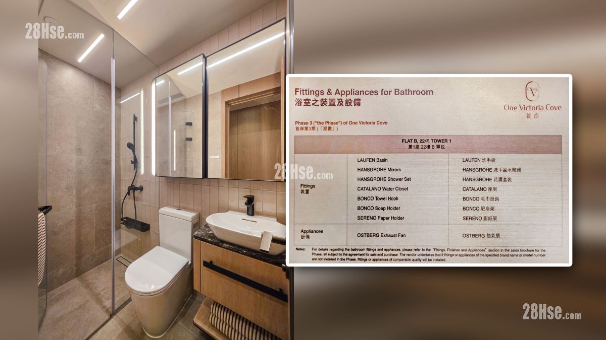 Phase 3 of One Victoria Cove Show Flat