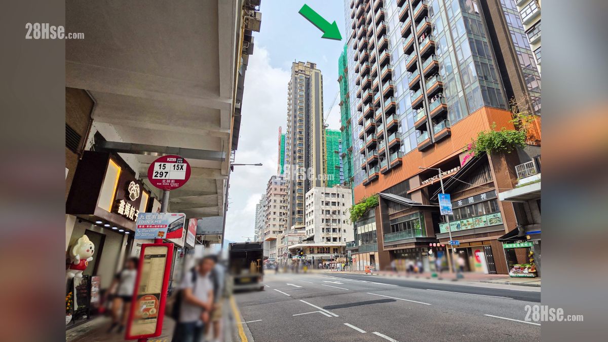 首岸 第三期 交通配套 馬頭圍道一帶設有巴士站