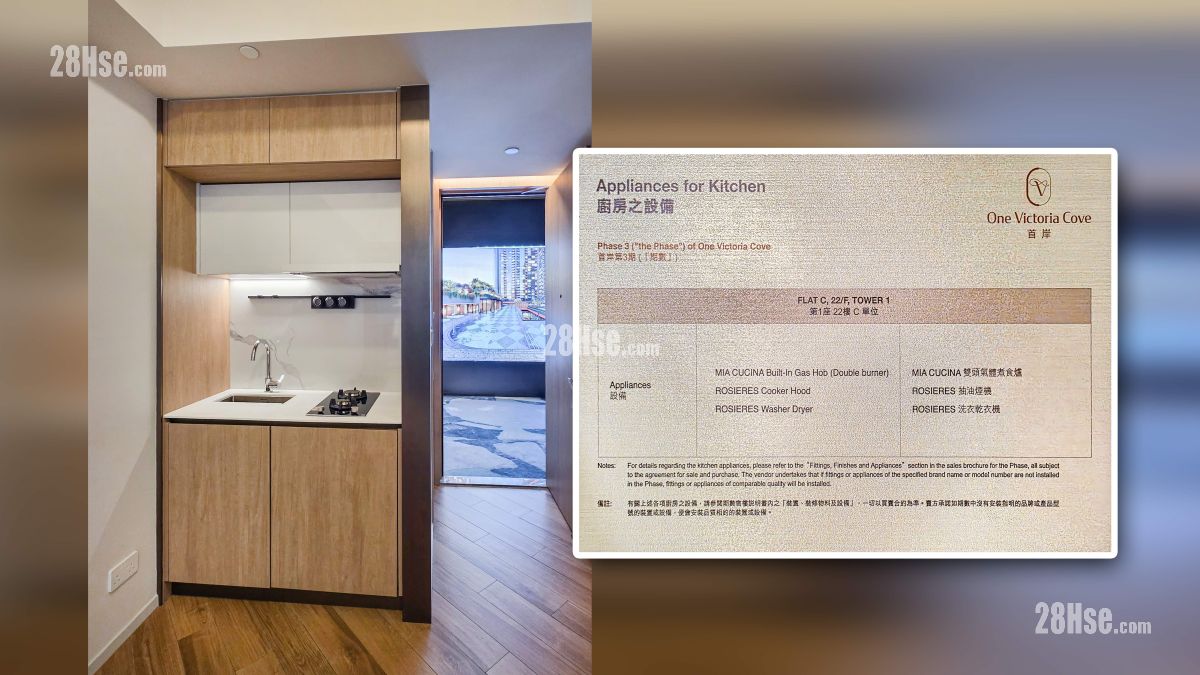 Phase 3 of One Victoria Cove Show Flat