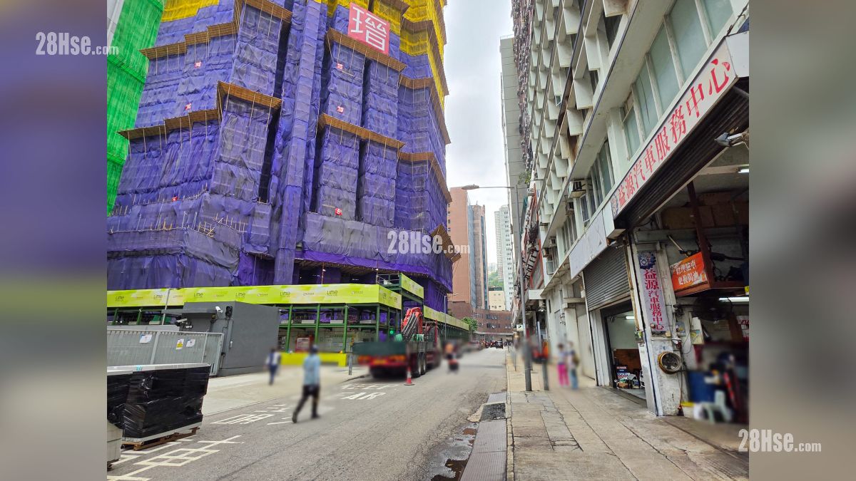 形瑨 屋苑設施環境 項目外的横窩仔街