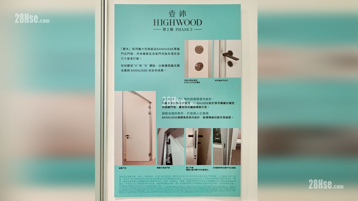 壹沐 2期 示範單位 房門配件介紹