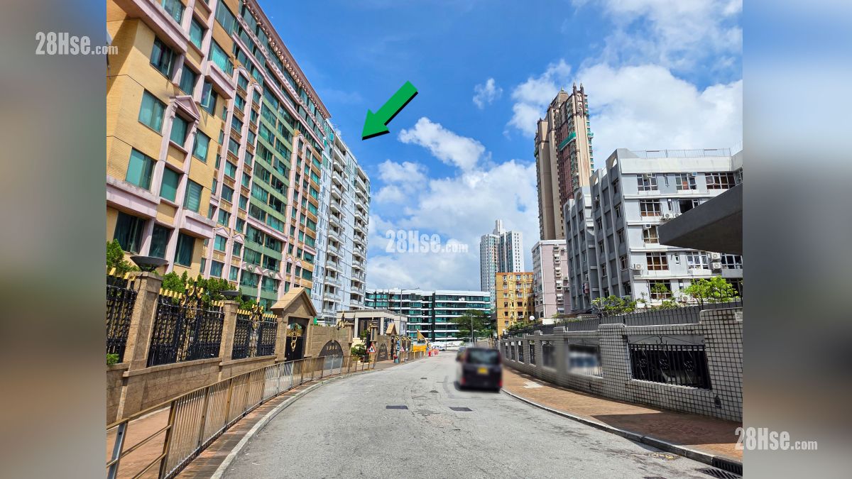 項目 (綠色箭嘴部分) 外的廣播道